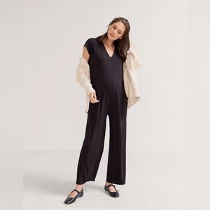 Hatch Charlotte Black Jumpsuit